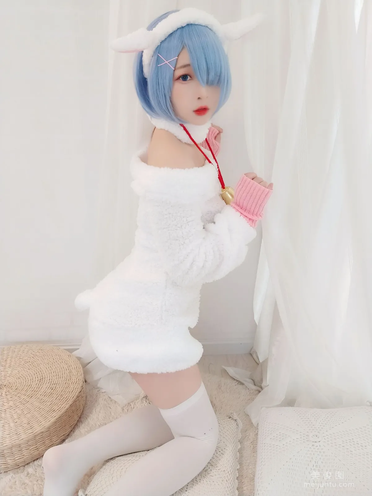 [COS福利] 二次元美女古川kagura - 蕾姆2 22