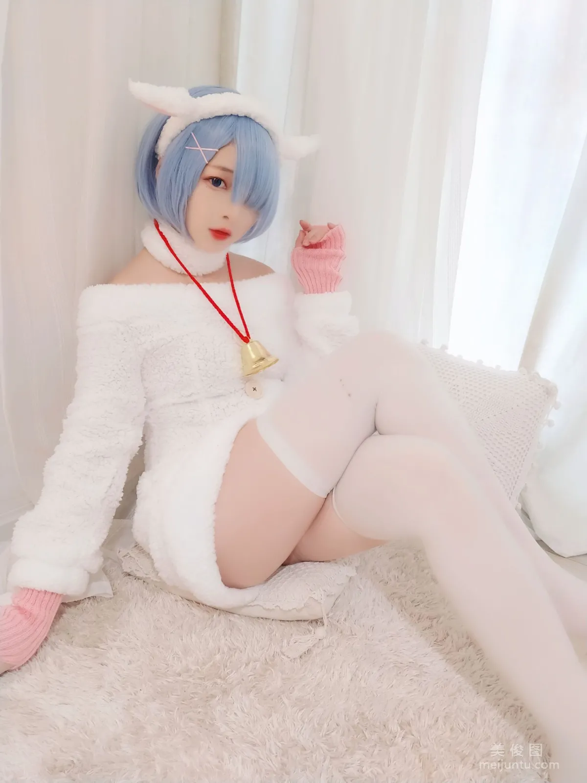 [COS福利] 二次元美女古川kagura - 蕾姆2 17