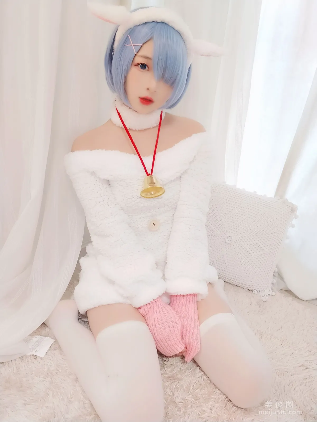 [COS福利] 二次元美女古川kagura - 蕾姆2 12