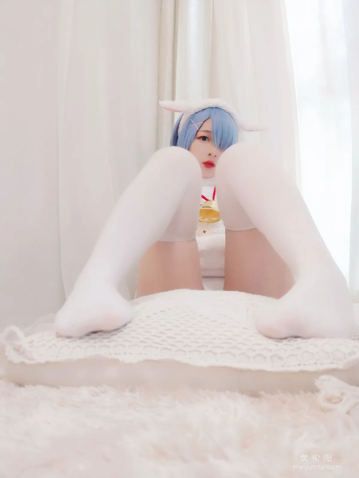 [COS福利] 二次元美女古川kagura - 蕾姆2 31