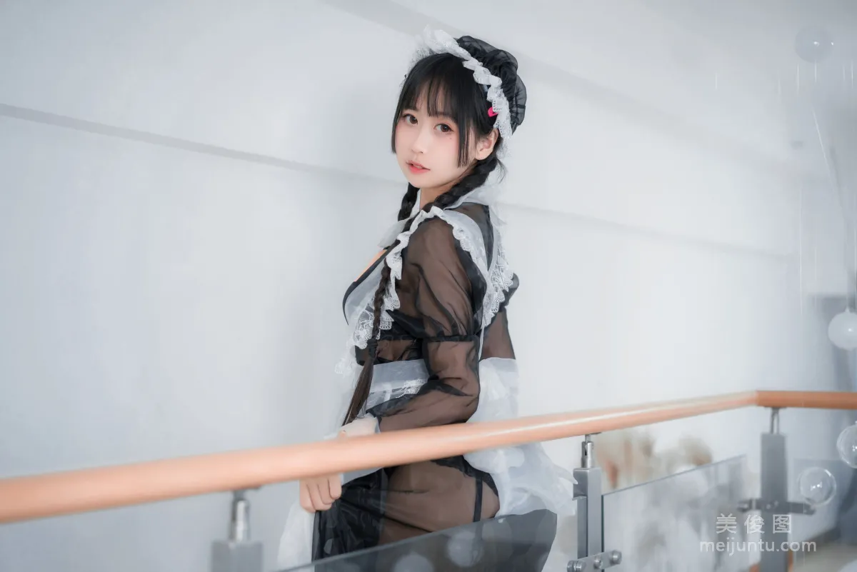 [COS福利] 萌芽儿o0 - 透明女仆224