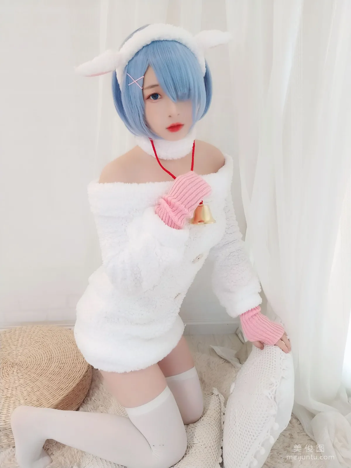 [COS福利] 二次元美女古川kagura - 蕾姆2 21