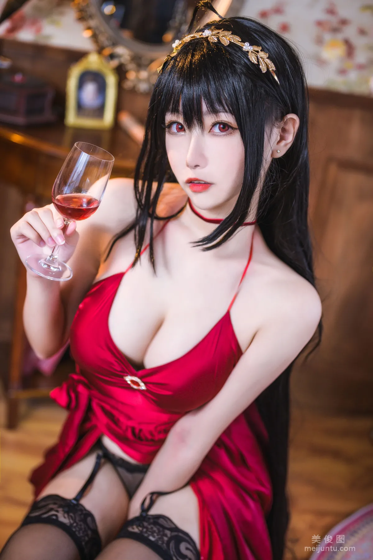 [COS福利] Momoko葵葵 - 大鳳之禮服 13