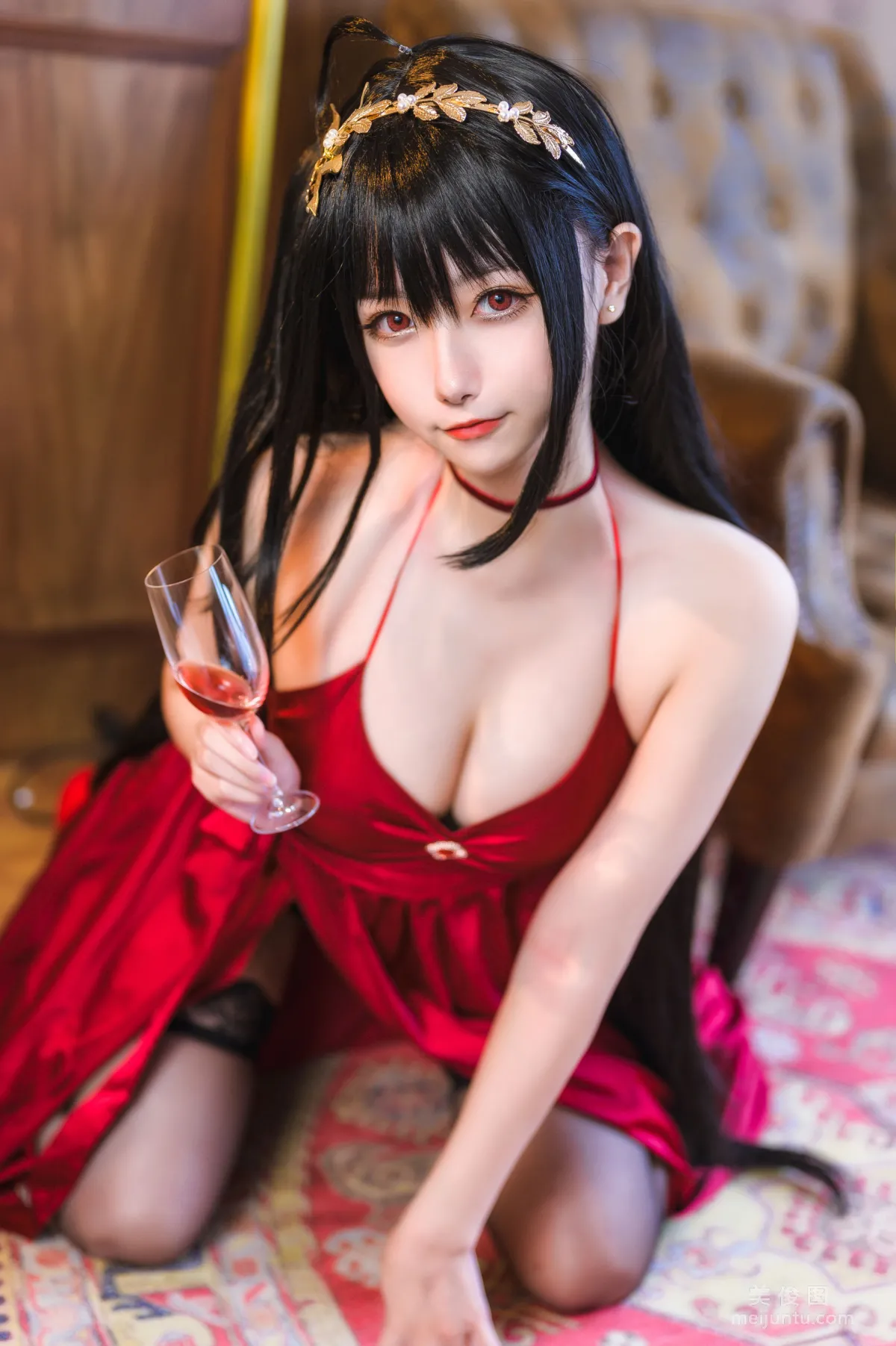 [COS福利] Momoko葵葵 - 大鳳之禮服 16