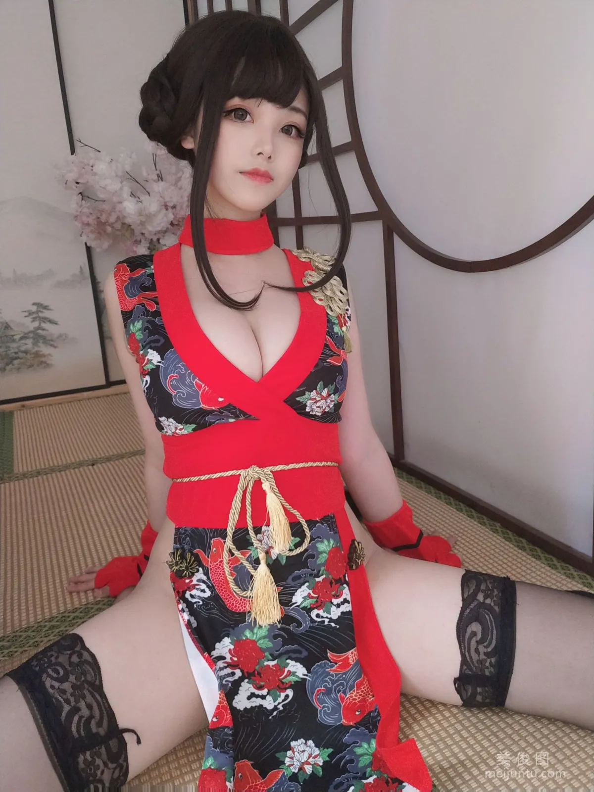 [COS福利] 蜜汁貓裘 - 紅武士 3