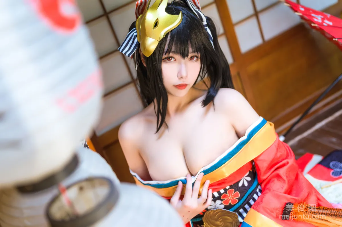 [COS福利] 微博妹子Momoko葵葵 - 大鳳之和服 15