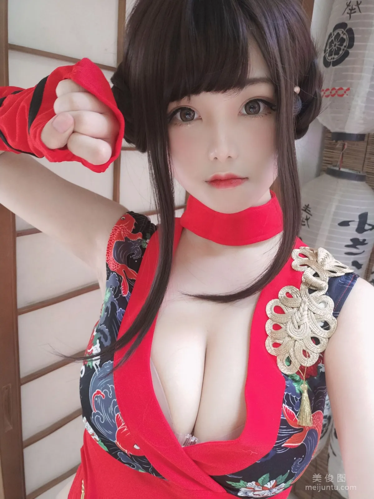 [COS福利] 蜜汁貓裘 - 紅武士 29