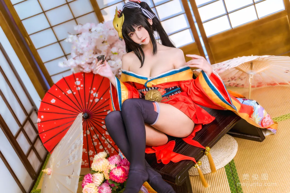 [COS福利] 微博妹子Momoko葵葵 - 大鳳之和服 7
