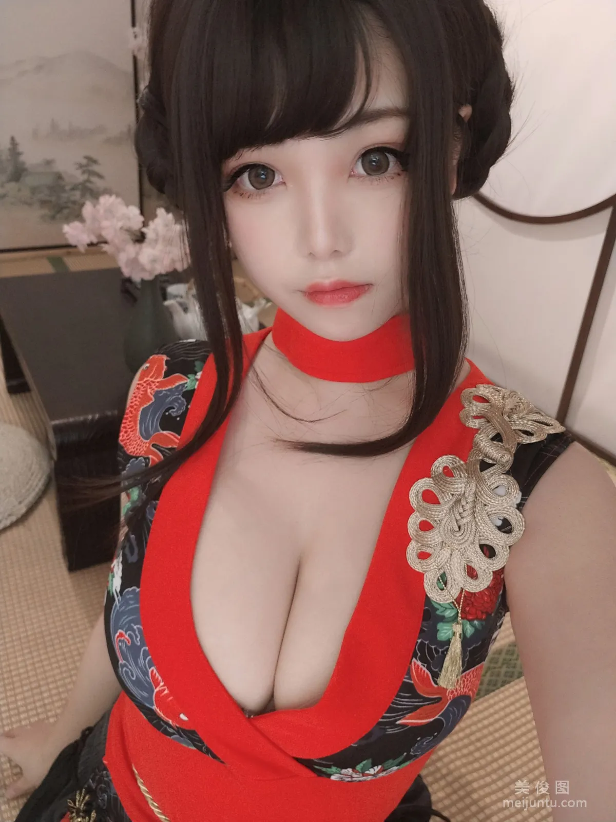 [COS福利] 蜜汁貓裘 - 紅武士 24