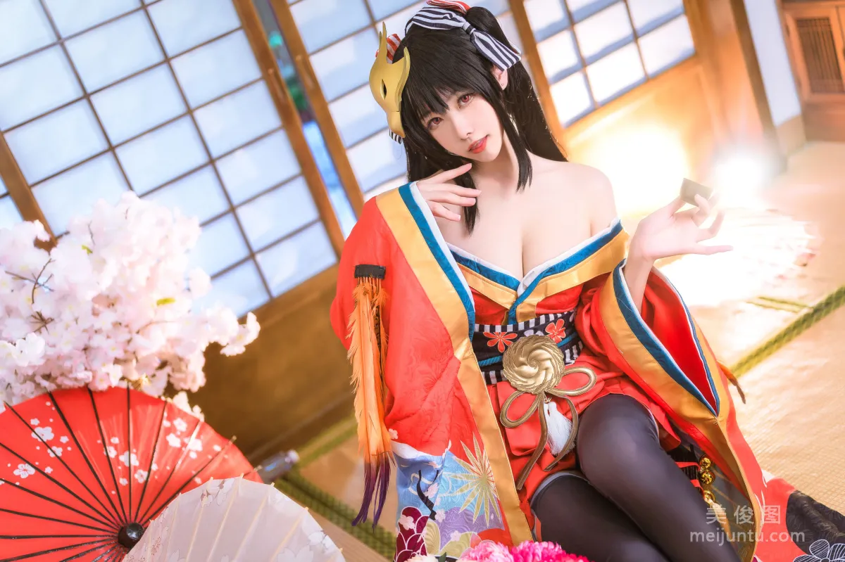 [COS福利] 微博妹子Momoko葵葵 - 大鳳之和服 9