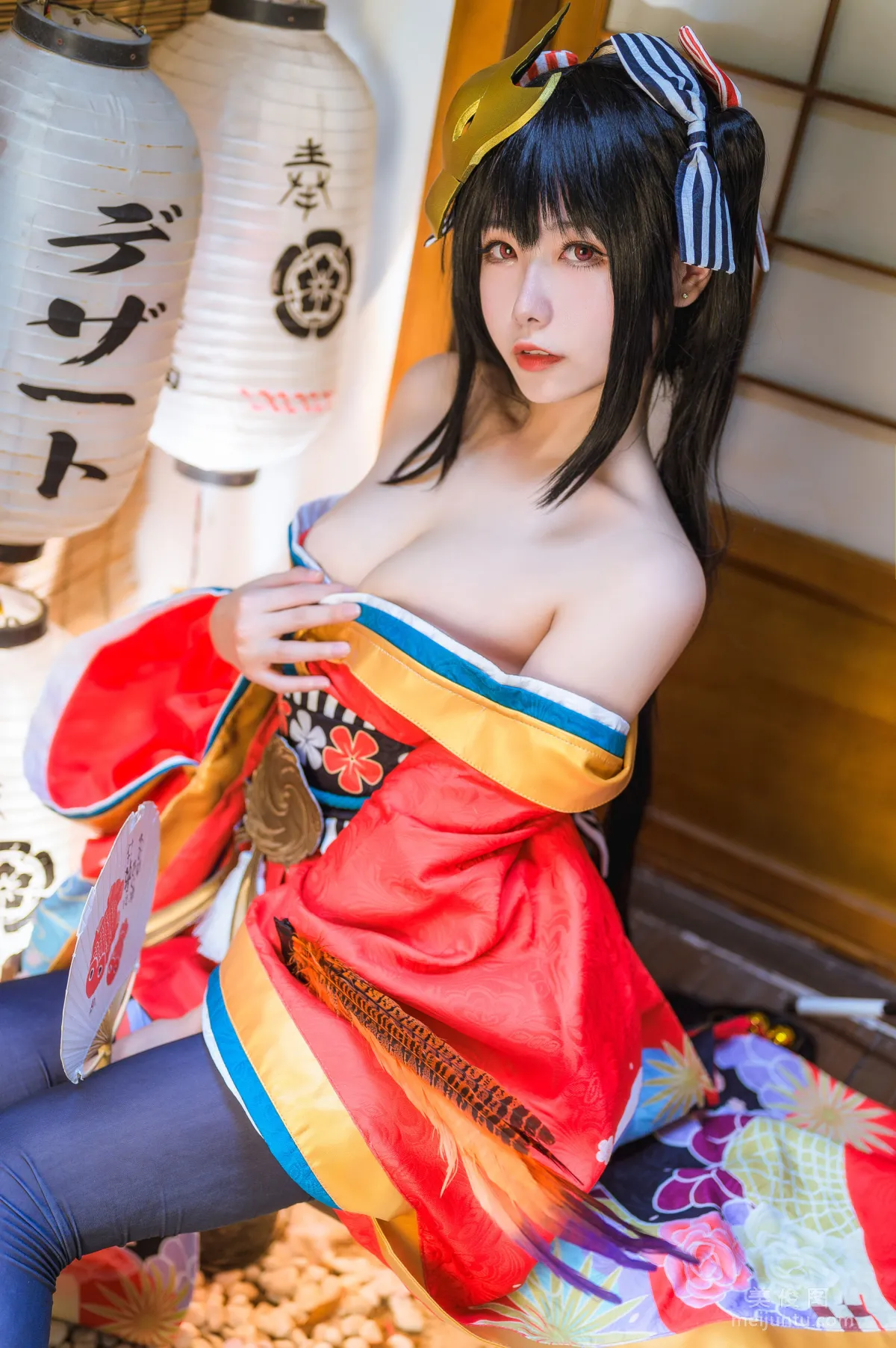 [COS福利] 微博妹子Momoko葵葵 - 大鳳之和服 14