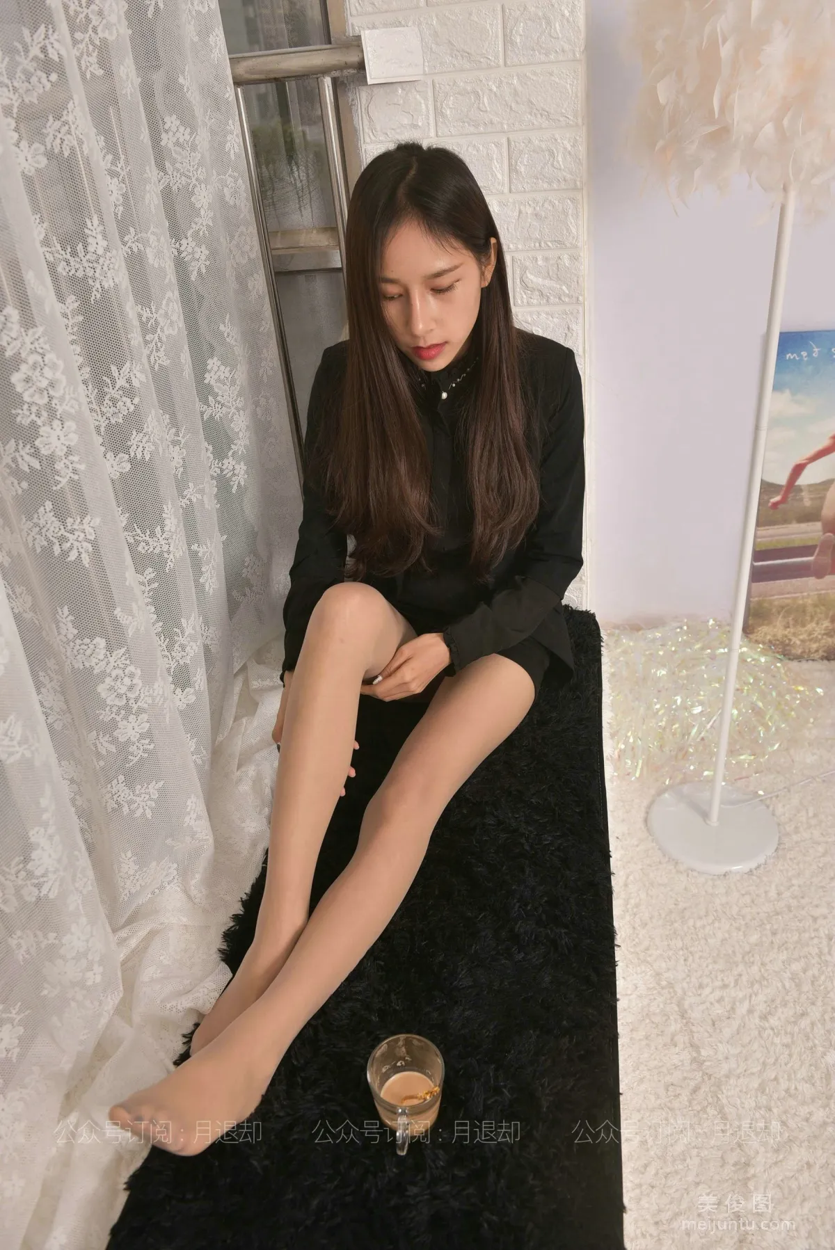 [IESS異思趣向] 絲享家 772：美子《黑色職場裝》 絲襪美腿套圖 36