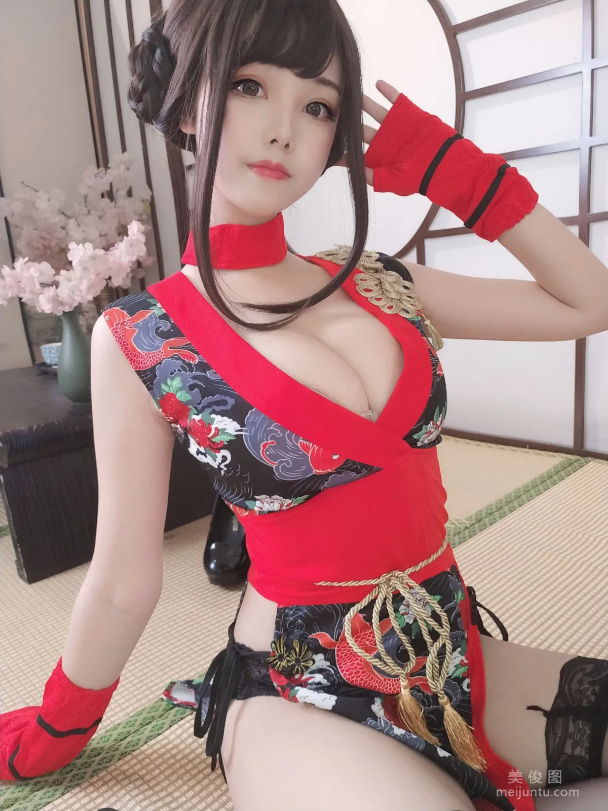 [COS福利] 蜜汁貓裘 - 紅武士 19