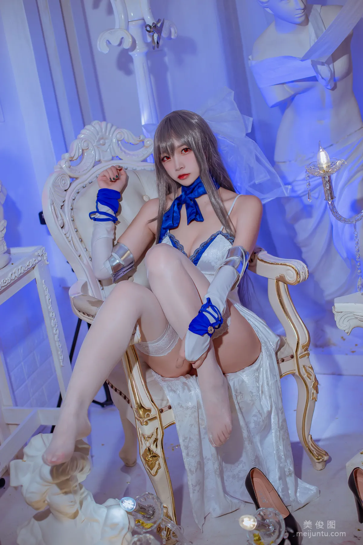 [COS福利] 二佐Nisa - 碧藍航線 路易九世禮服 19
