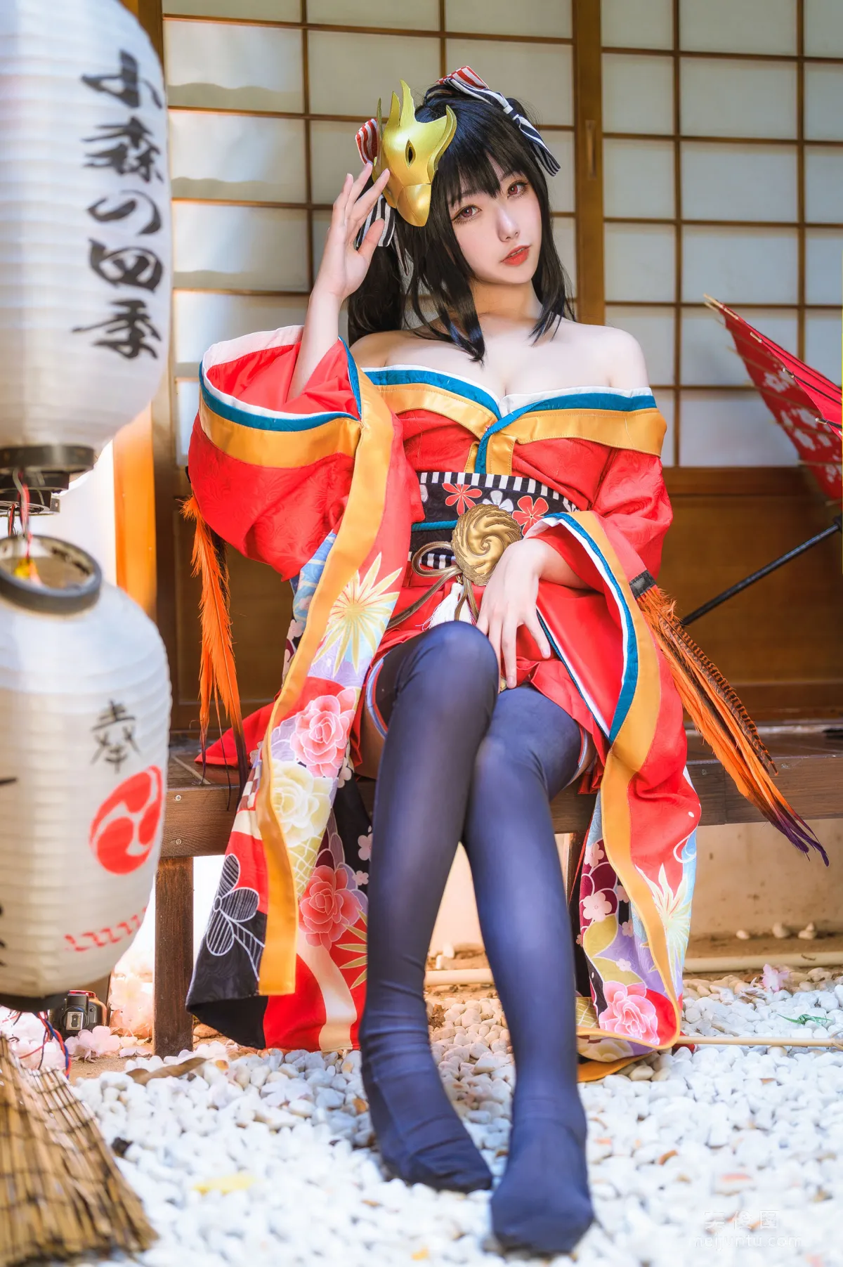 [COS福利] 微博妹子Momoko葵葵 - 大鳳之和服 16