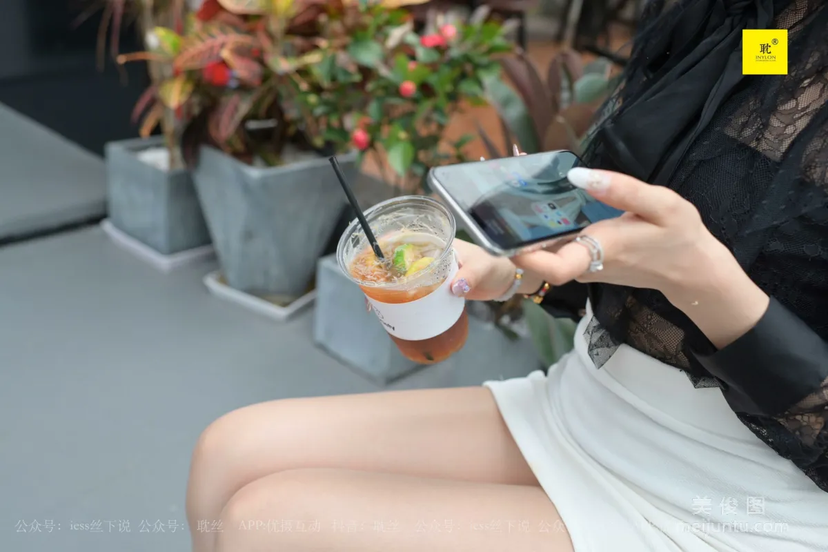 [IESS异思趣向]第N种幻想 咖啡厅的意外②  丝足美腿套图70