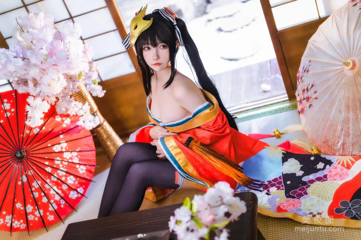 [COS福利] 微博妹子Momoko葵葵 - 大鳳之和服 3