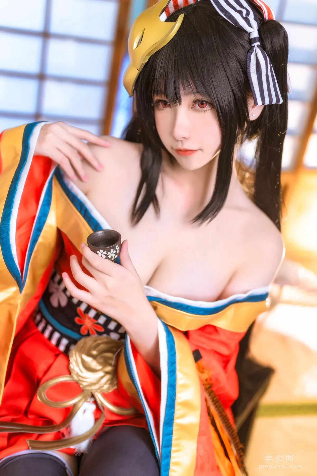 [COS福利] 微博妹子Momoko葵葵 - 大鳳之和服 10