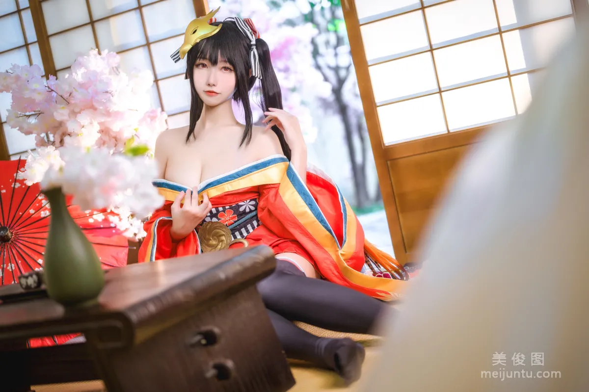 [COS福利] 微博妹子Momoko葵葵 - 大鳳之和服 5