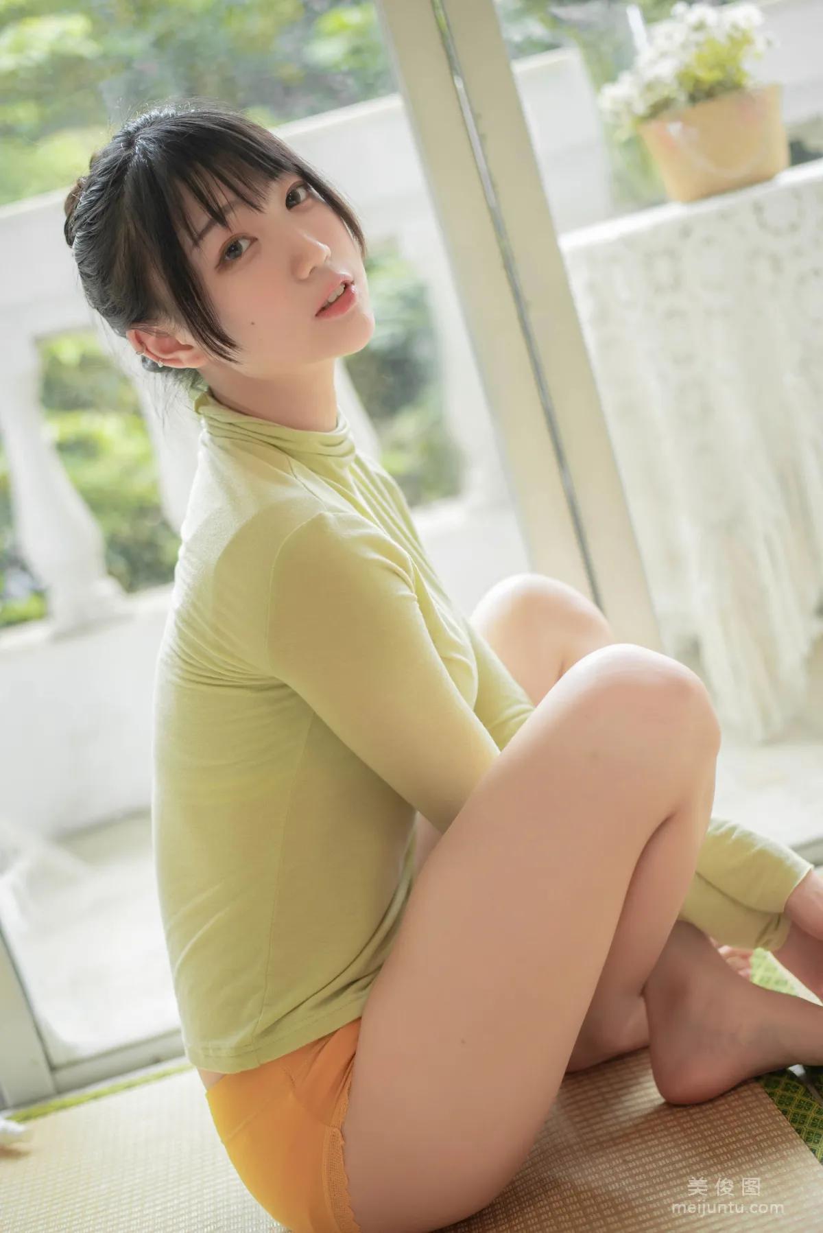 [COS福利] 周叽是可愛兔兔 - 小清新居家服 6