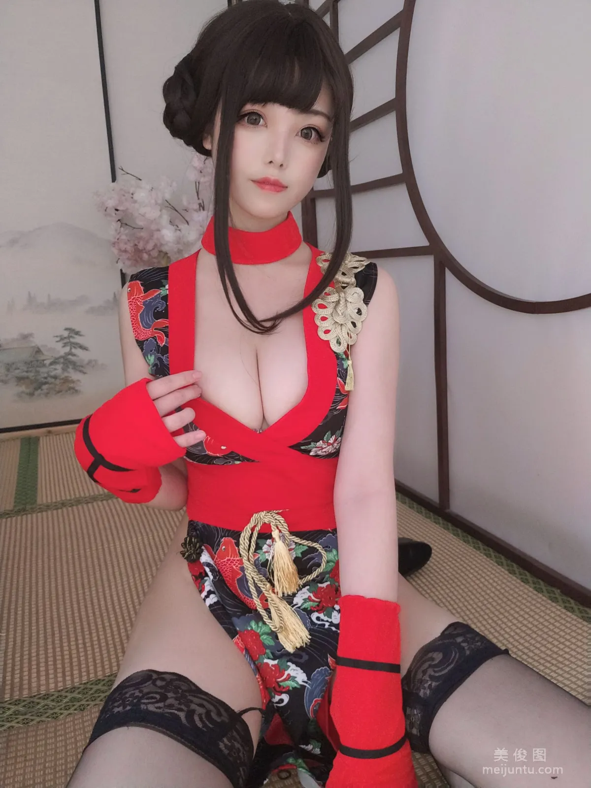 [COS福利] 蜜汁貓裘 - 紅武士 6