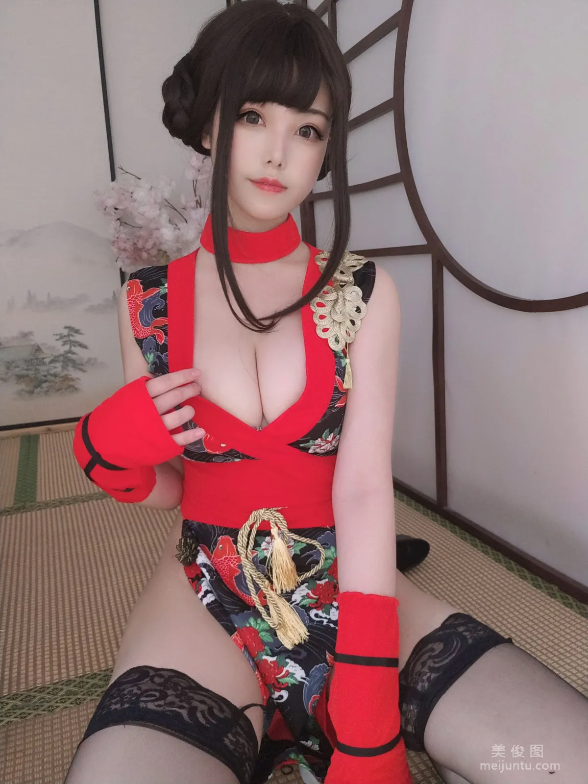 [COS福利] 蜜汁貓裘 - 紅武士 35
