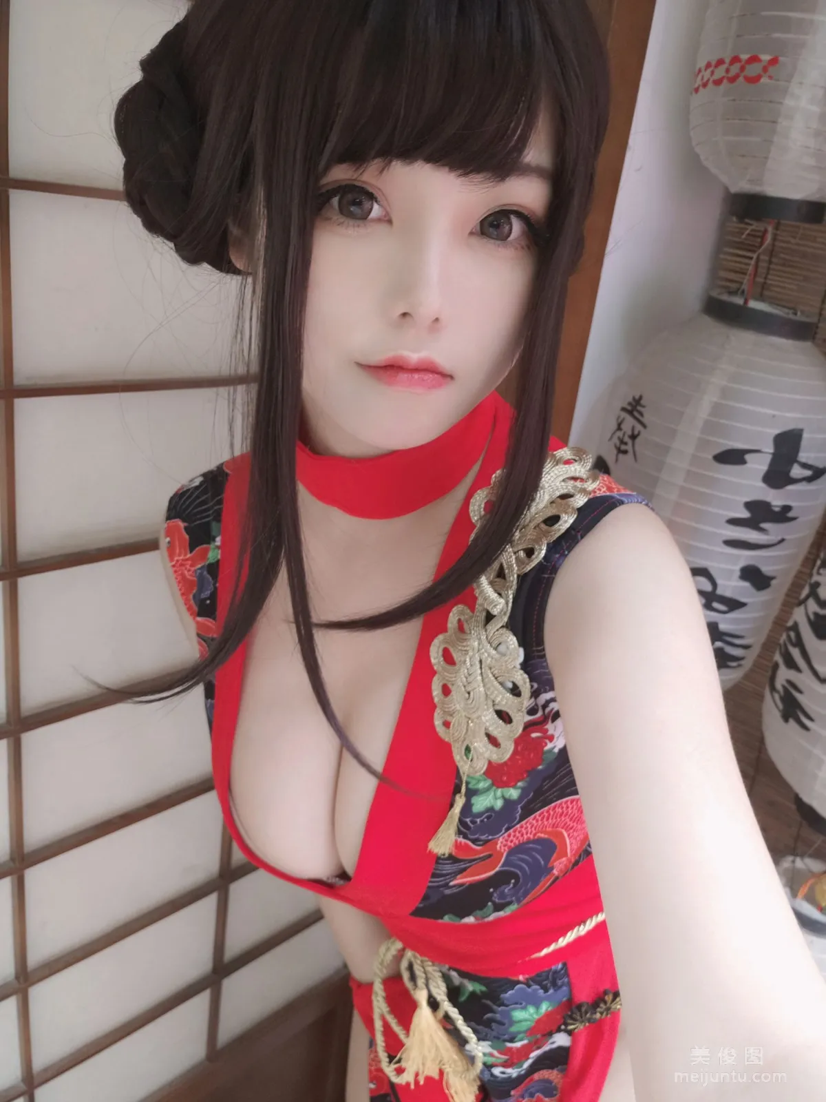 [COS福利] 蜜汁貓裘 - 紅武士 28