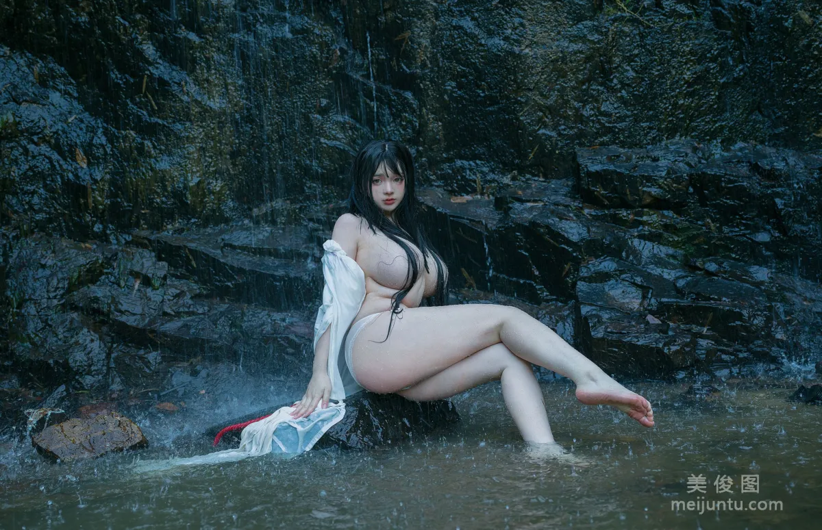 [COS福利] NinJA阿寨寨 - 神明巫女 27