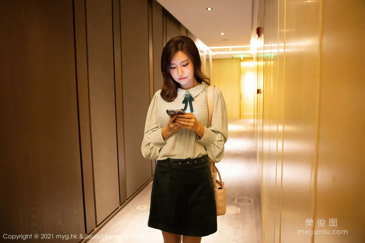 [美媛館MyGirl] Vol.568 绮裡嘉Carina - 和王總的談項目主題系列 5