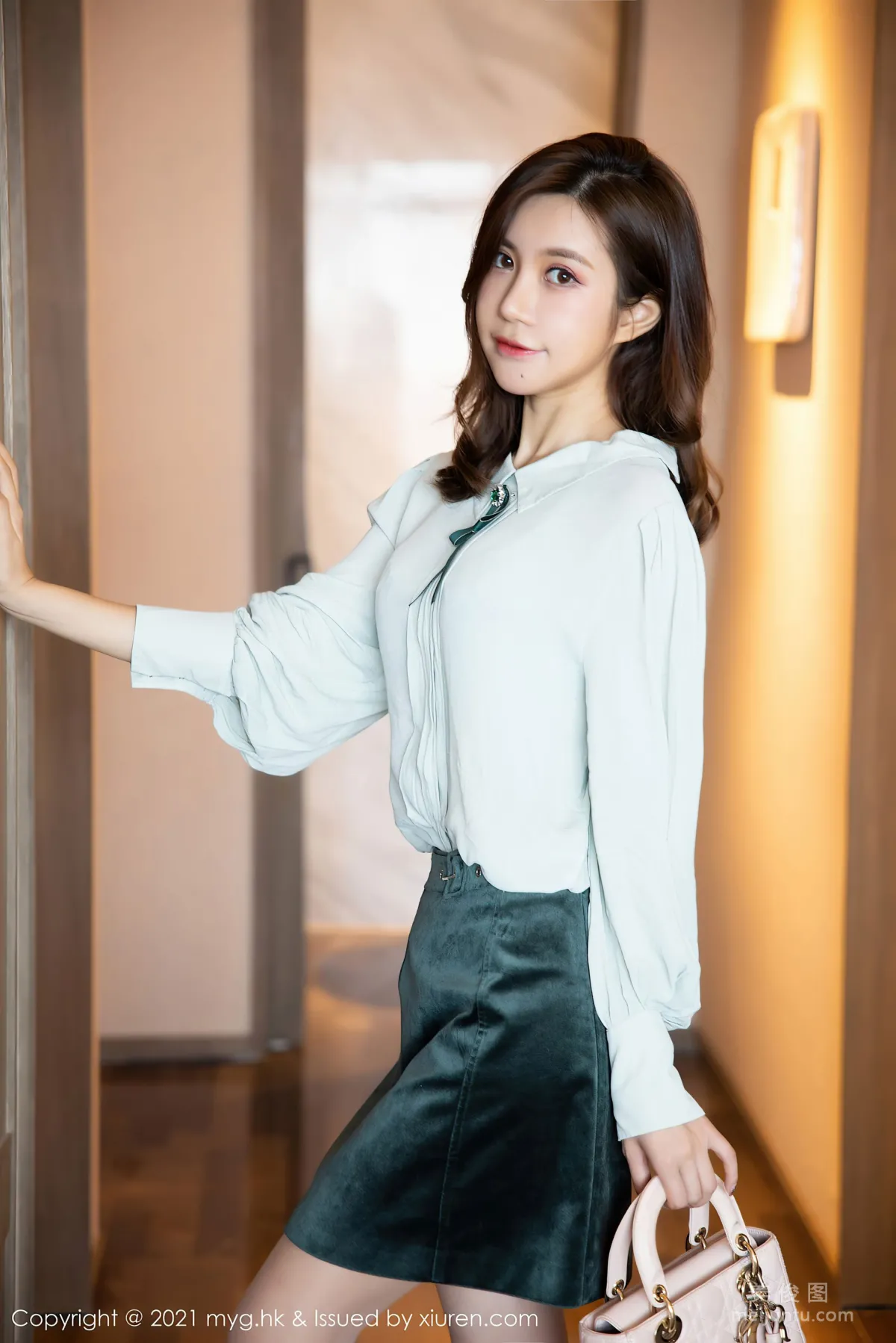 [美媛館MyGirl] Vol.568 绮裡嘉Carina - 和王總的談項目主題系列 12