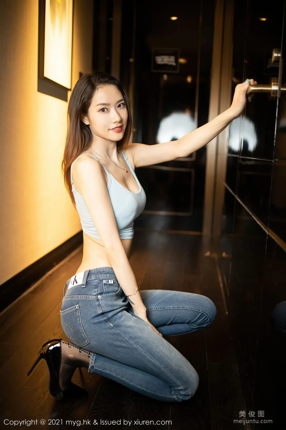 [美媛館MyGirl] Vol.567 方子萱 - 直爽動人的牛仔褲 4