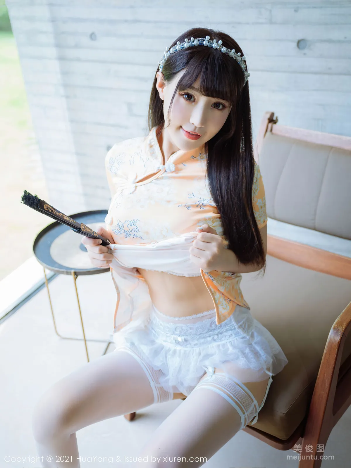 [花漾HuaYang] Vol.436 朱可儿Flower - 绚丽浪漫气息的典雅旗袍8