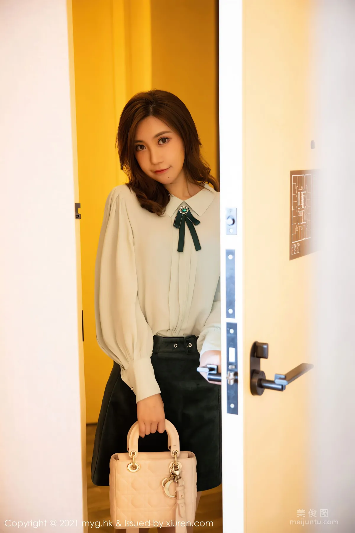 [美媛館MyGirl] Vol.568 绮裡嘉Carina - 和王總的談項目主題系列 10