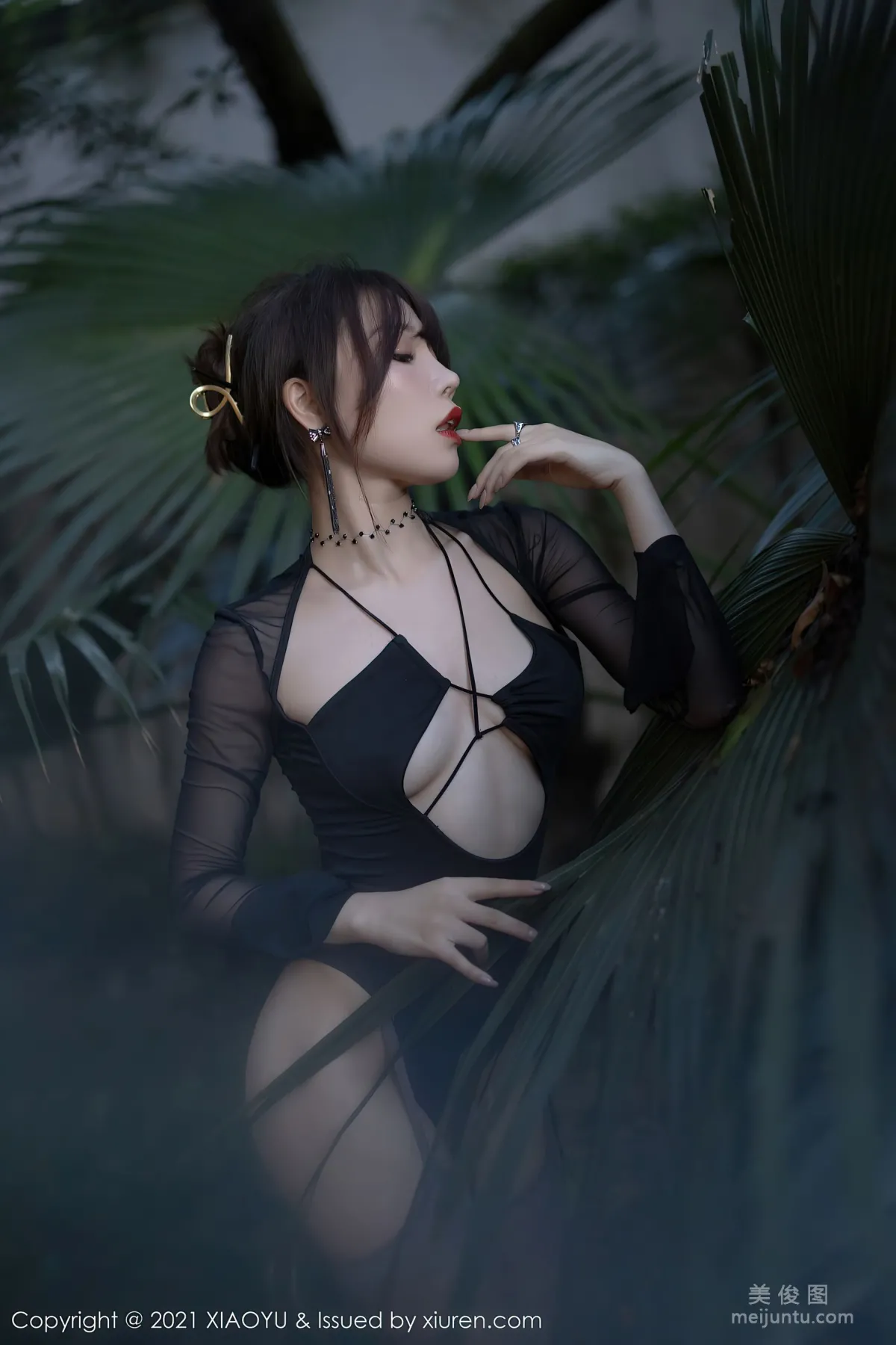 [語畫界XIAOYU] Vol.581 芝芝Booty - 森系與朦胧的私房寫真 62
