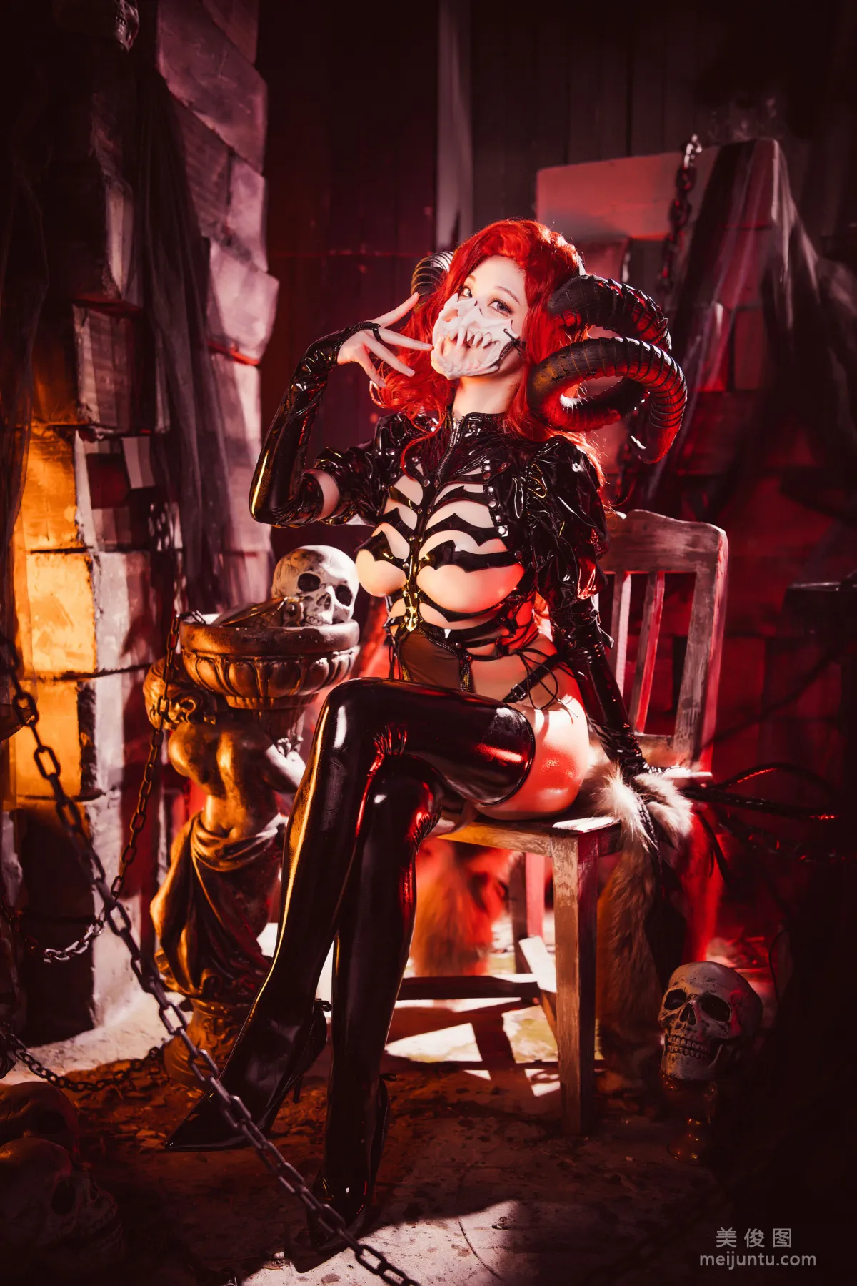 [網紅COSER] 萌系小姐姐蜜汁貓裘 - 骸骨 6