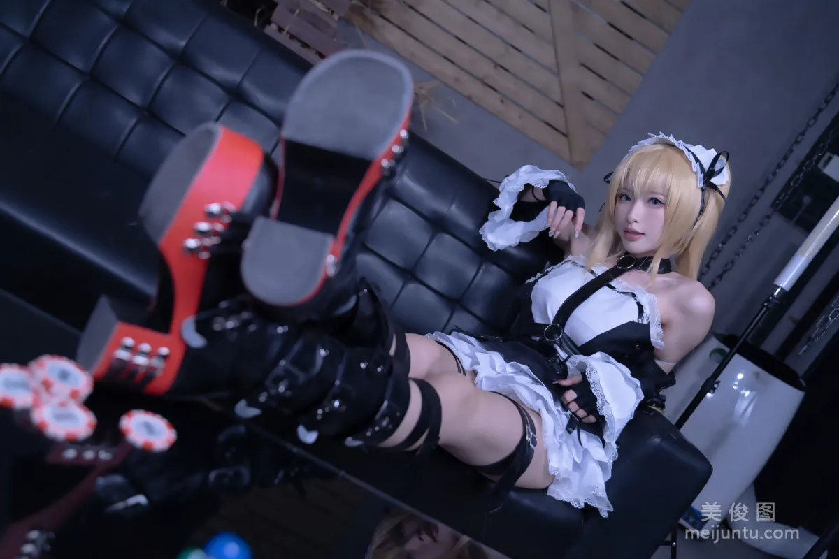 [網紅COSER] 尤物清水由乃 - 瑪麗蘿絲原服裝 14