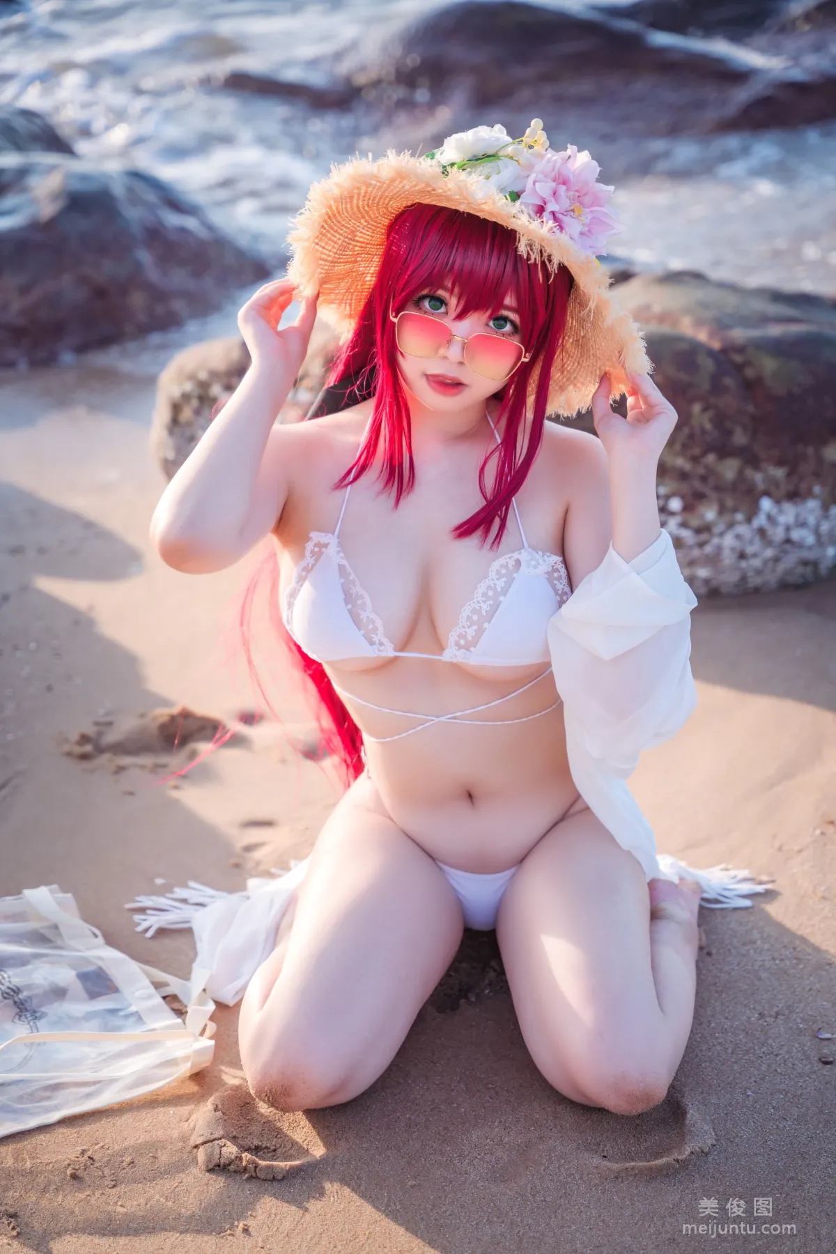 [網紅COSER] 啊日日_Ganlory - 絮庫夫泳裝 5