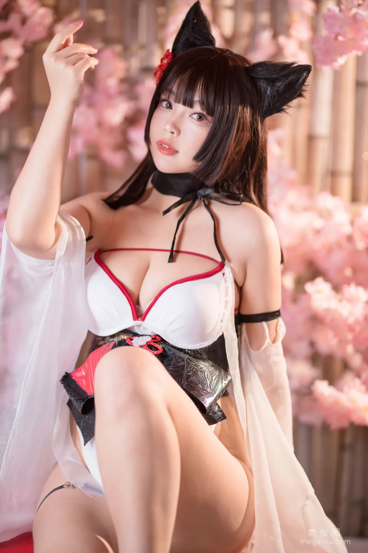 [網紅COSER] 萌系小姐姐-白烨- - 濕身泳裝 2