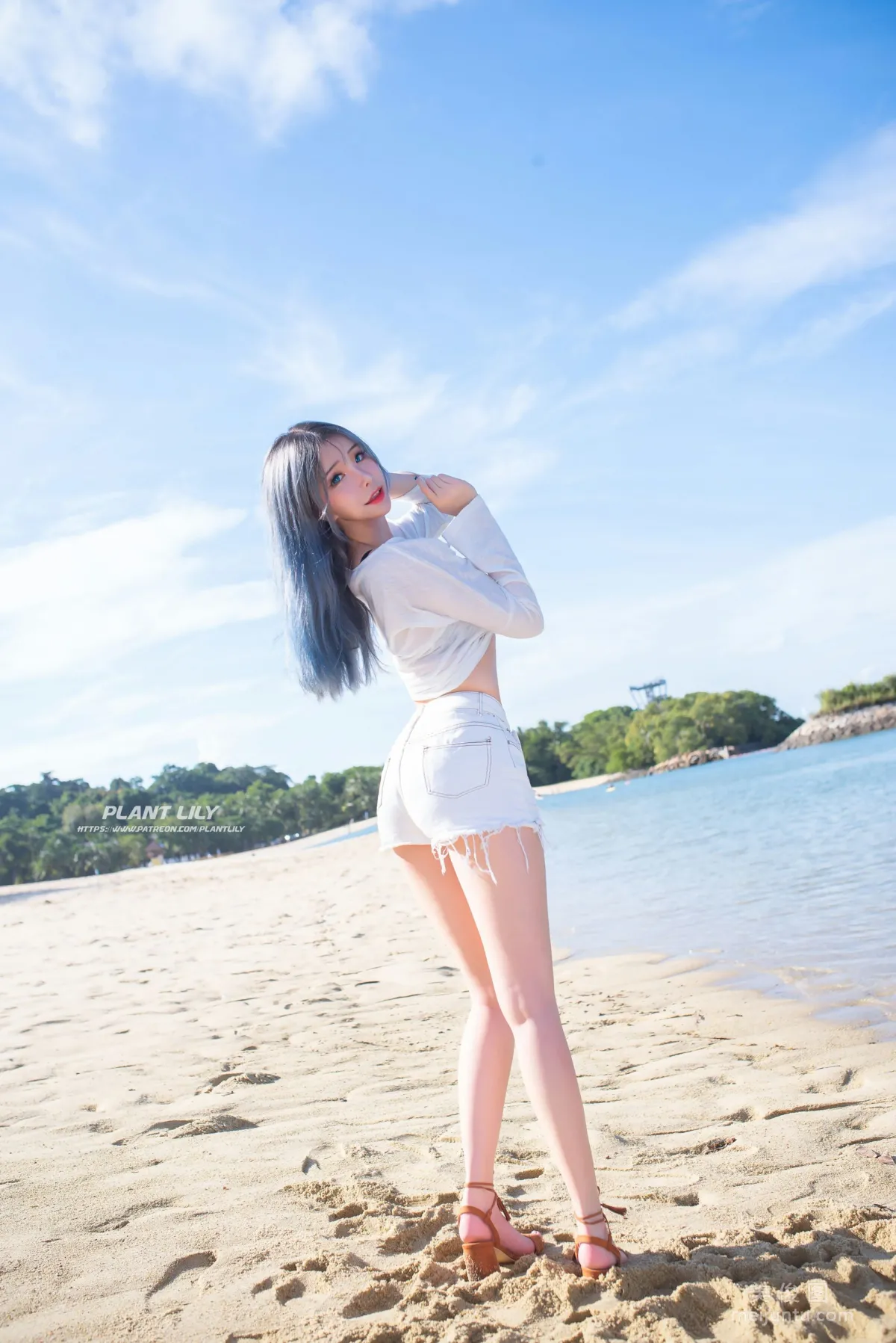 [網紅COSER] 花リリ(Plant Lily) - Beach lily 2