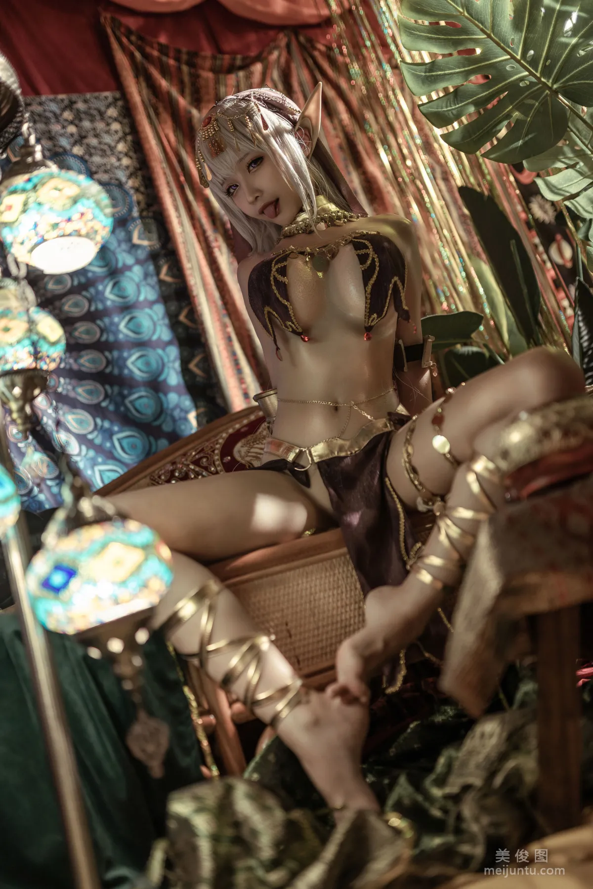 [網紅COSER] 動漫博主蠢沫沫 - 黑獸 10