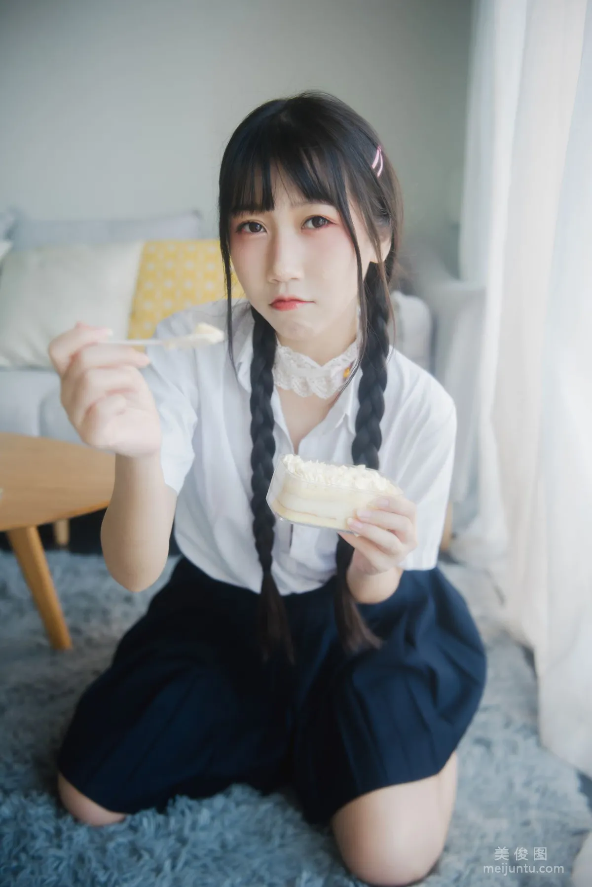 [網紅COSER] 微博人氣Coser不呆貓 - 奶油少女 21