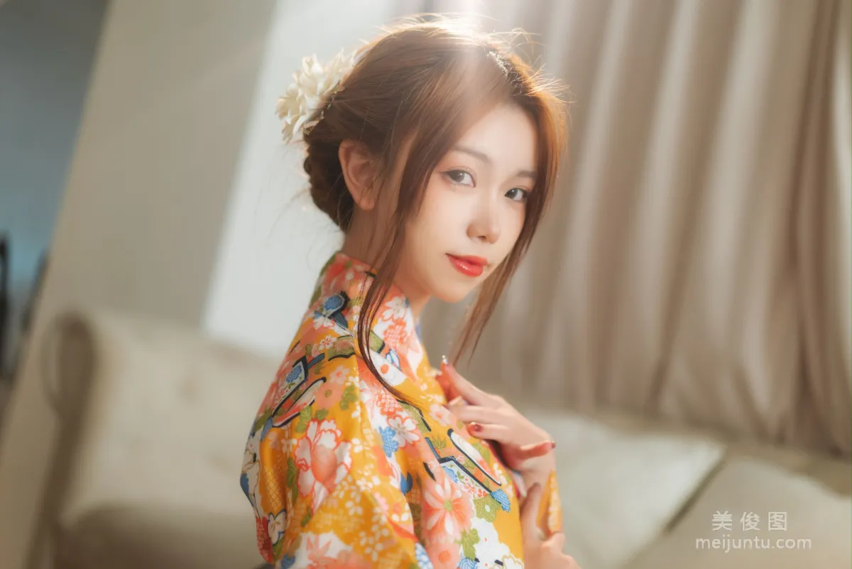 [網紅COSER] 一北亦北 - 和服泳裝 5