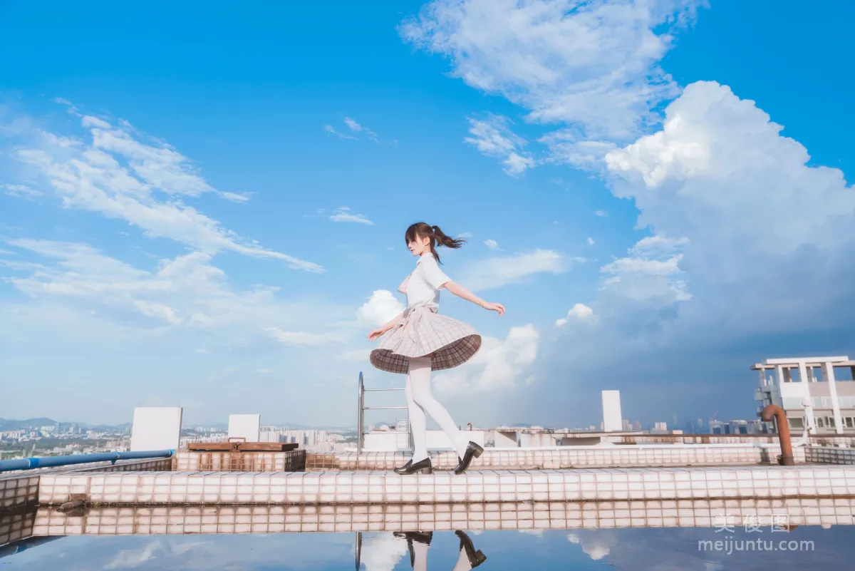 [網紅COSER] 桜桃喵 - 橘子汽水 11