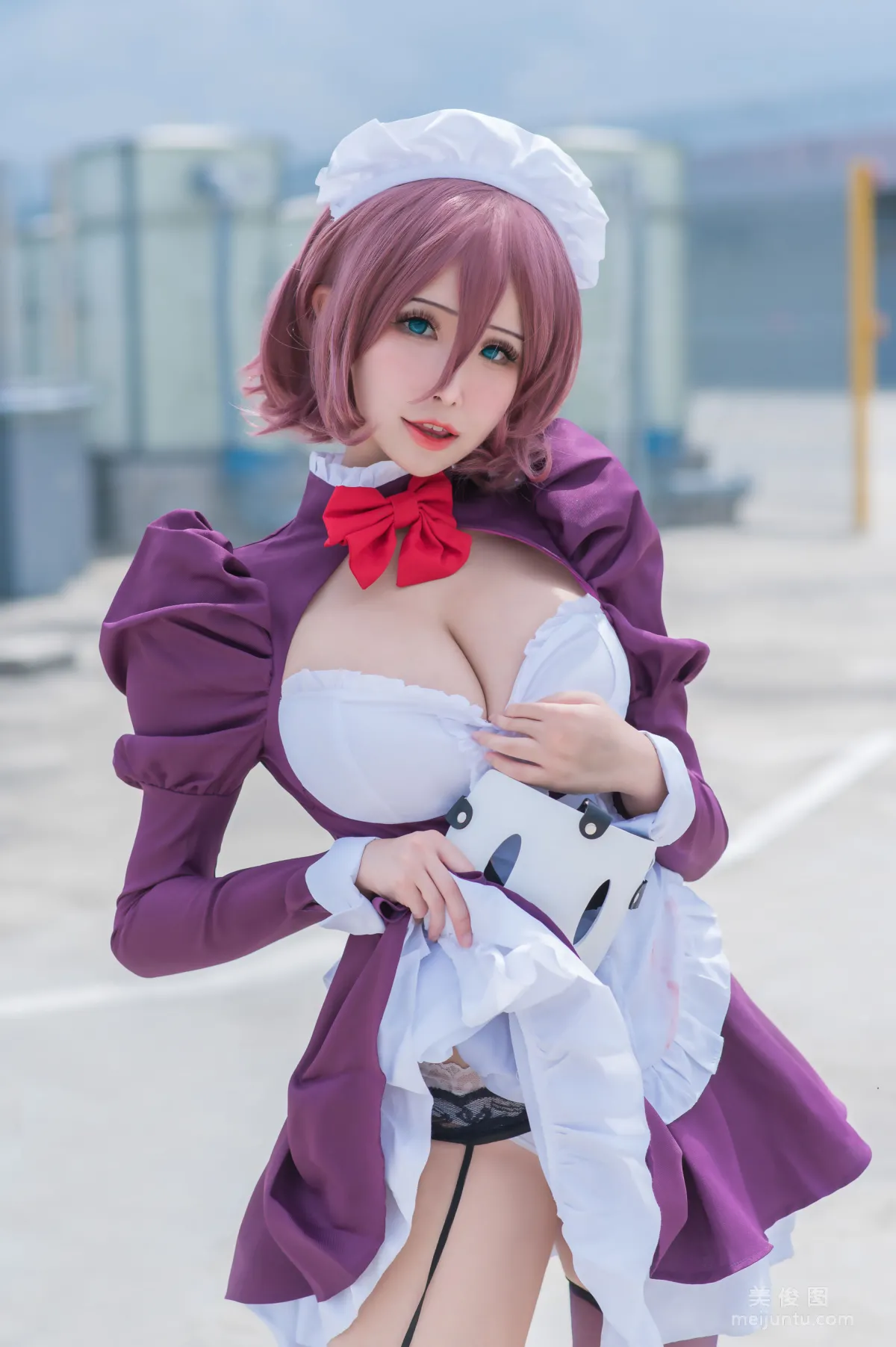 [網紅COSER] 花リリ(Plant Lily) - Maid Mask 3