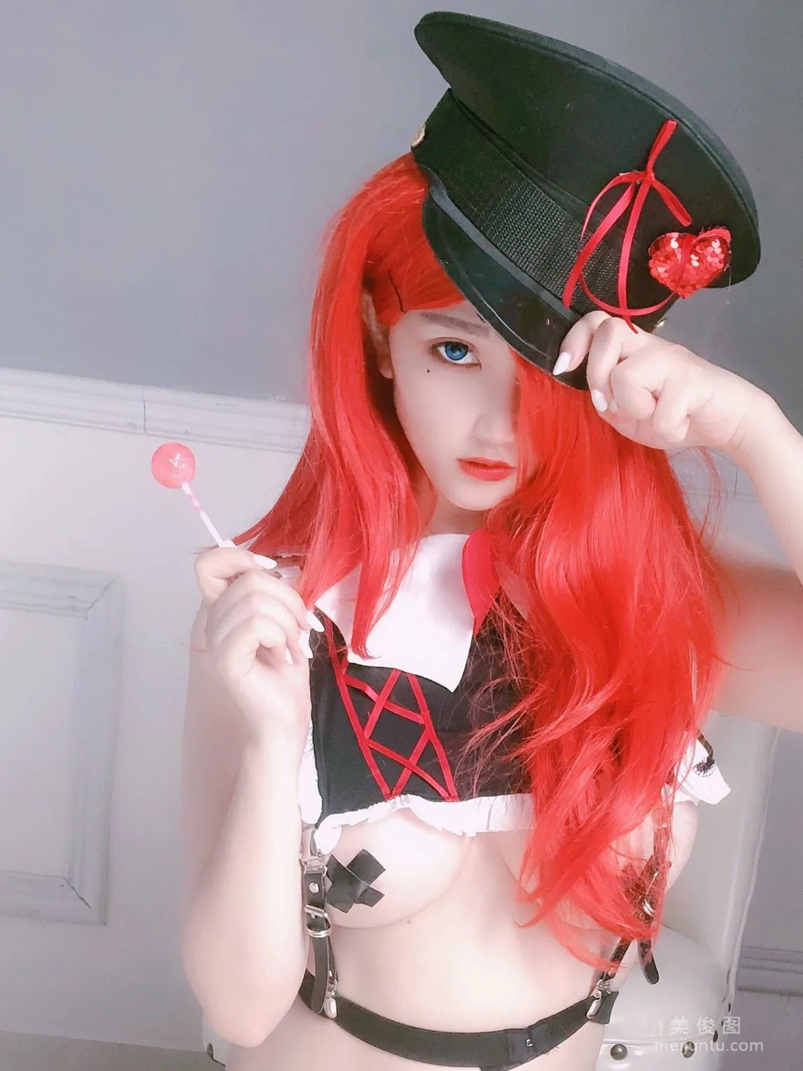 [網紅COSER] 動漫博主橙橙yo - 紅發 1