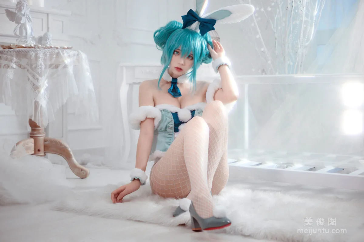 [网红COSER] 疯猫ss - miku初音兔女郎9