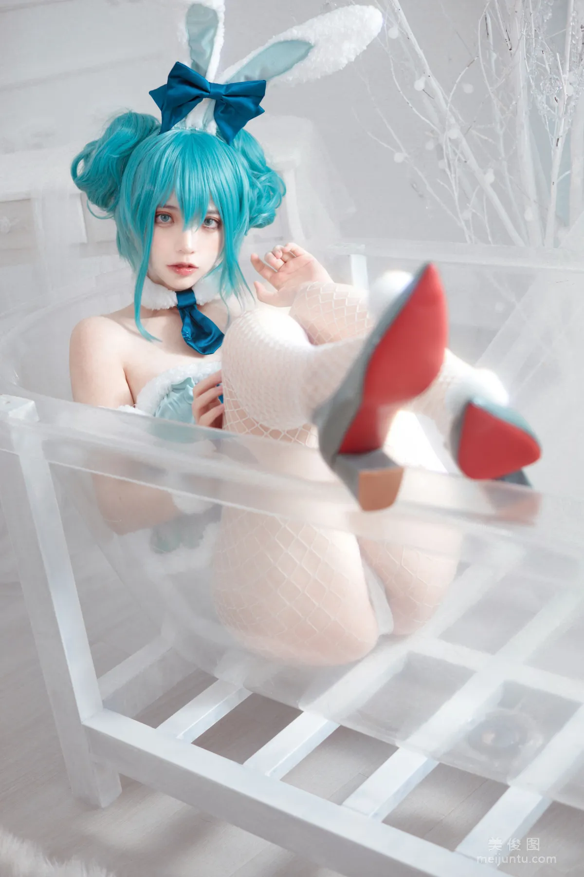 [网红COSER] 疯猫ss - miku初音兔女郎17