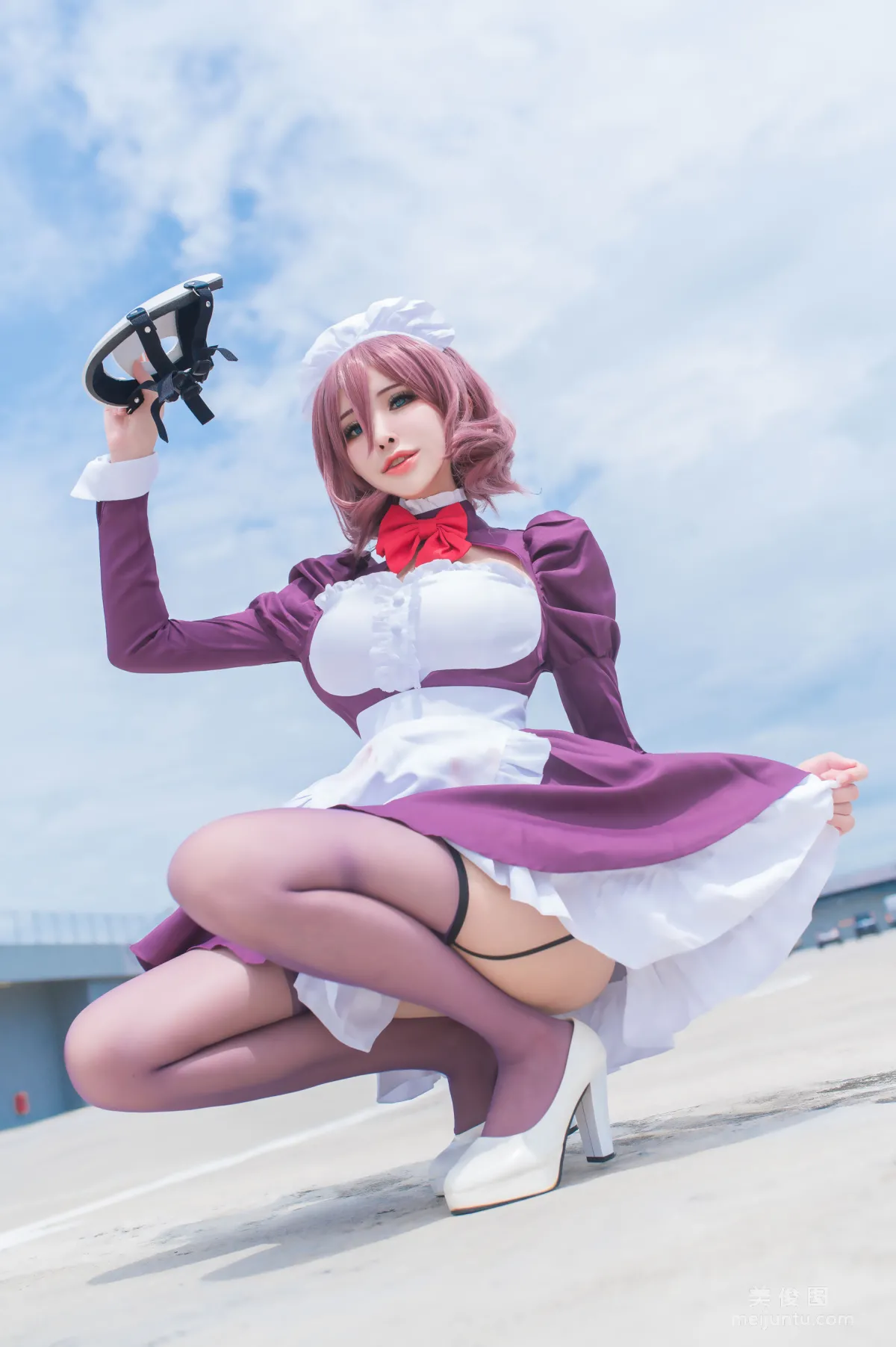 [網紅COSER] 花リリ(Plant Lily) - Maid Mask 8