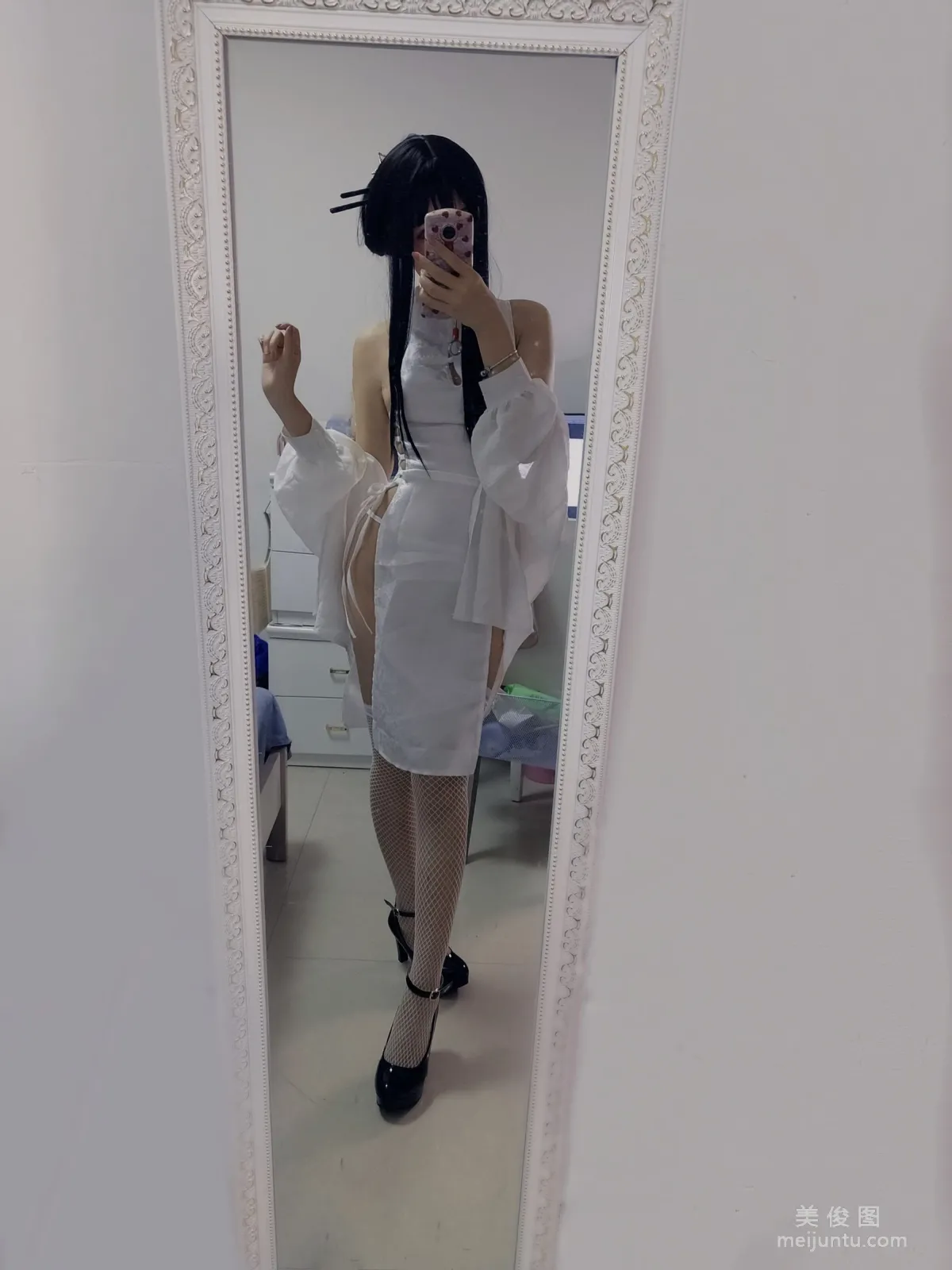 [網紅COSER] 貓君君MaoJun - 綁帶旗袍 5