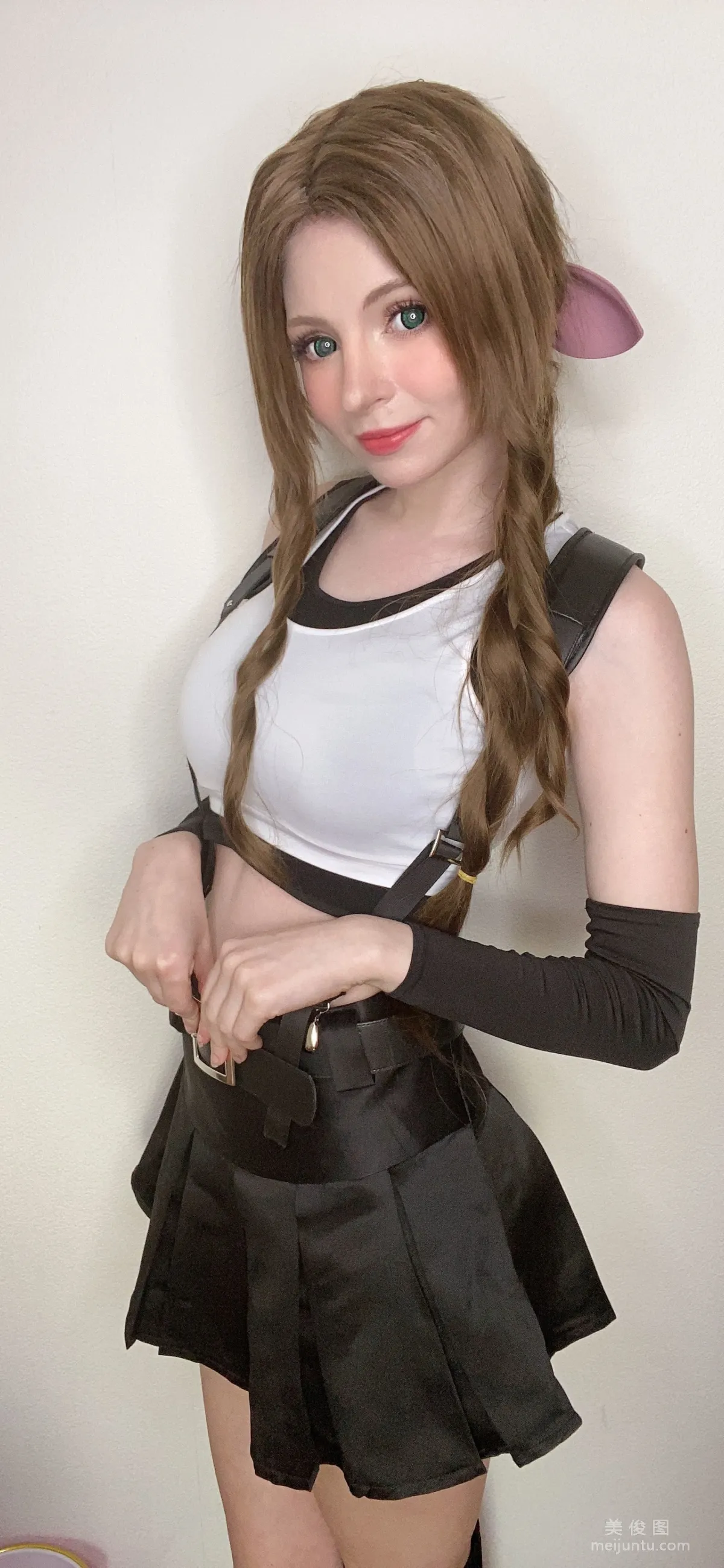 [網紅COSER] Peach milky - Aerith Tifa Swap 26